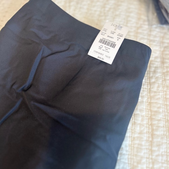 JCREW NWT BLACK SLIP SKIRT SIZE SMALL perfect condition no flaws - Picture 5 of 5